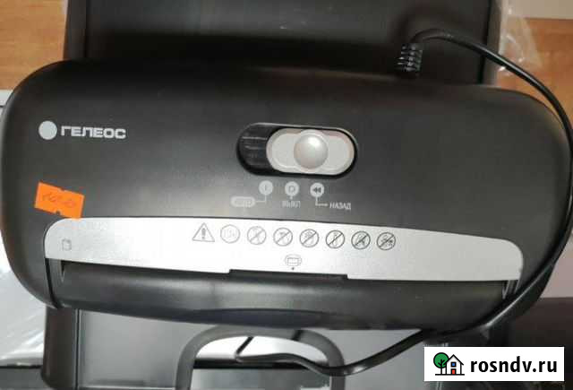 Персональный уничтожитель бумаги гелеос уд 10-2 Шелехов - изображение 1