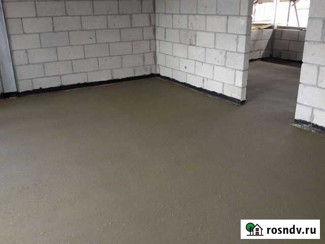 Растворная стяжка пола Томск - изображение 1