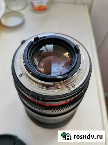 Samyang 35mm f 1.4 Nikon chip ed as umc Иркутск - изображение 1