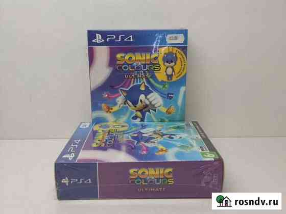 Sonic colours Day one edition PlayStation 4 Новосибирск