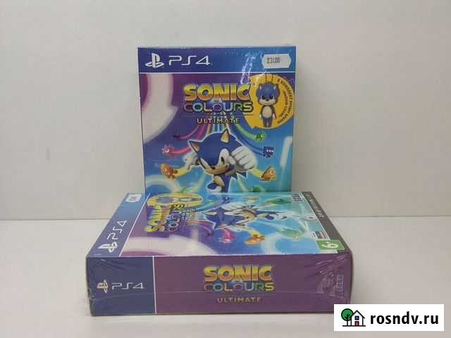 Sonic colours Day one edition PlayStation 4 Новосибирск - изображение 1