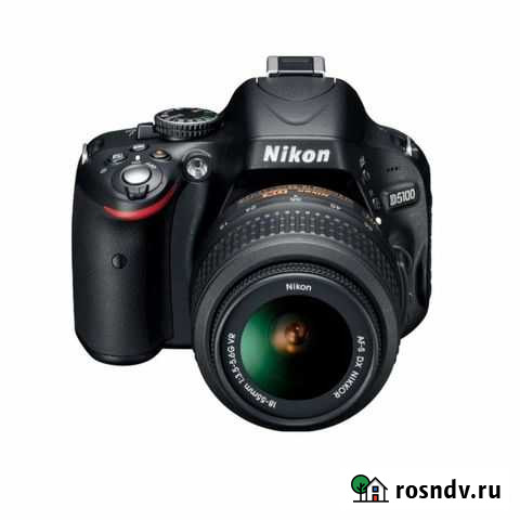 Зеркальный фотоаппарат Nikon d5100 объектив 18-105 Омск - изображение 1