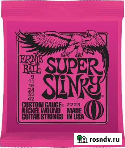 Ernie Ball 2223 струны для эл.гитары Казань - изображение 1