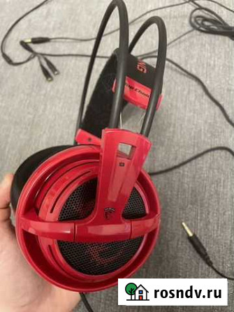 Игровые наушники Steelseries Siberia v2 Msi editio Симферополь - изображение 1