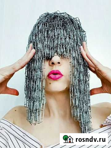 Парик из скрепок Балаково - изображение 1