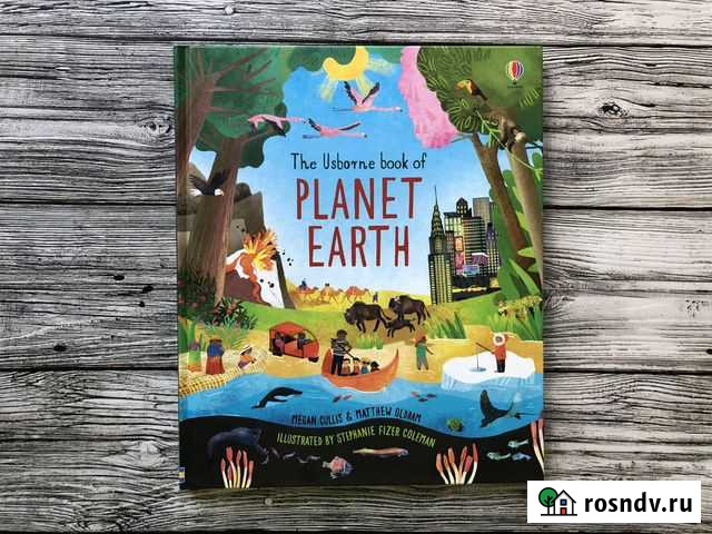 Book of Planet Earth, Usborne. Книга на английском Москва - изображение 1