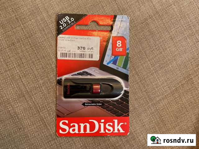 Usb флешка SanDisk 8gb Санкт-Петербург - изображение 1
