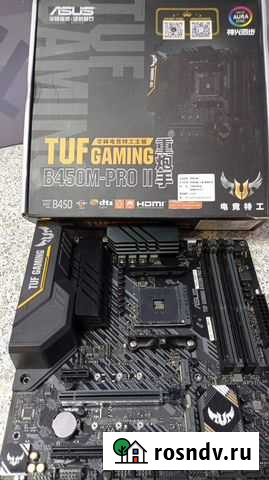 Материнская плата asus TUF gaming B450M-PRO II AM4 Новосибирск - изображение 1