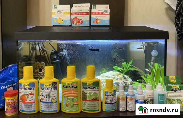 Аквариум 54л+ полный набор Санкт-Петербург - изображение 1