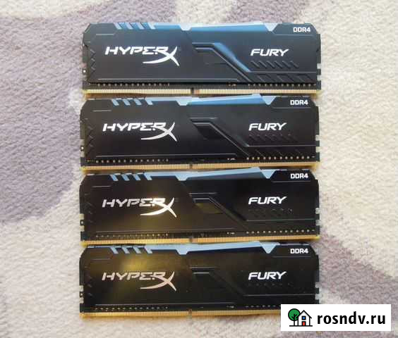 Kingston HyperX Fury RGB \ DDR4 2666MHz \ 64GB Санкт-Петербург - изображение 1