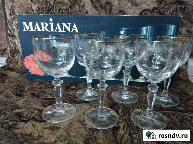 Фужеры Богемия времен СССР Новое Девяткино - изображение 1