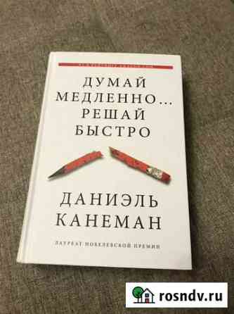 Книга «Думай медленно, решай быстро» Железногорск