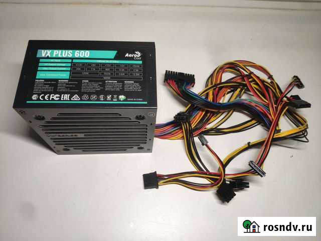 Блок питания Aerocool VX plus 600 Красногорск - изображение 1