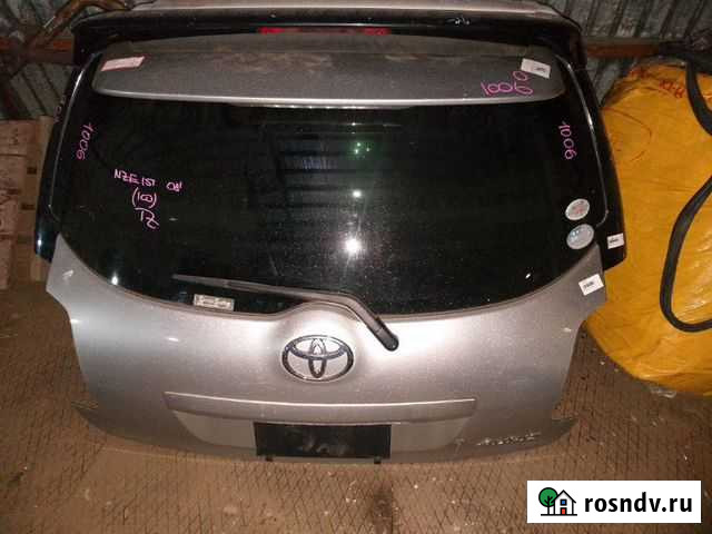 Дверь 5-я Toyota Auris NZE151 1NZ-FE 2006 Новосибирск - изображение 1