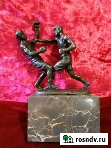 Бронзовые статуэтки Боксёры, Юный футболист Казань - изображение 1