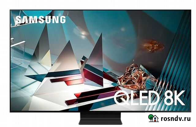 Большой 75 qled телевизор новый 8K Петропавловск-Камчатский - изображение 1
