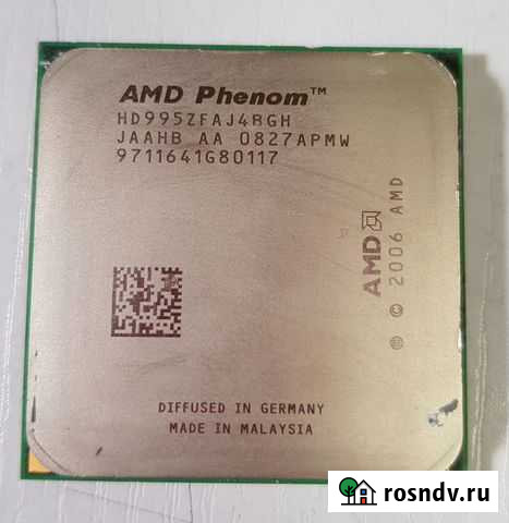 AMD Phenom X4 9950 2.6 GHz Socket AM2+ Петропавловск-Камчатский - изображение 1