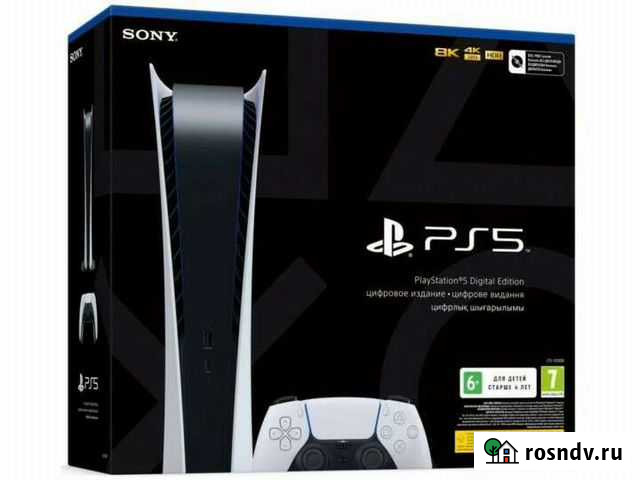 PlayStation 5 Digital Edition (новый) Петропавловск-Камчатский - изображение 1