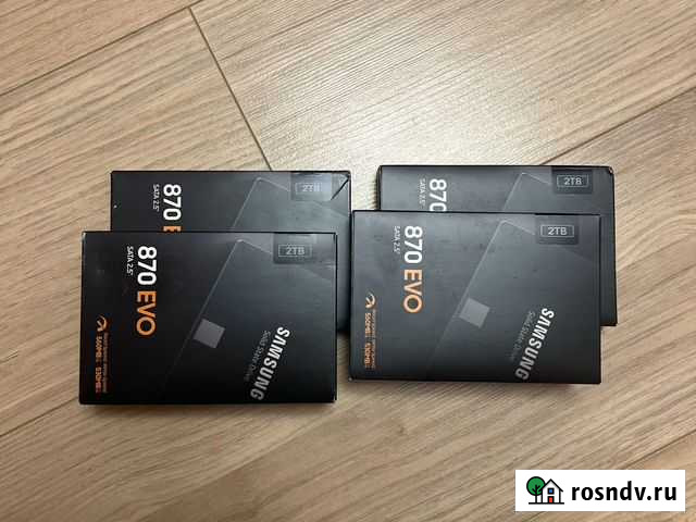 Лот из 4ех дисков Samsung EVO 870 2tb Екатеринбург - изображение 1