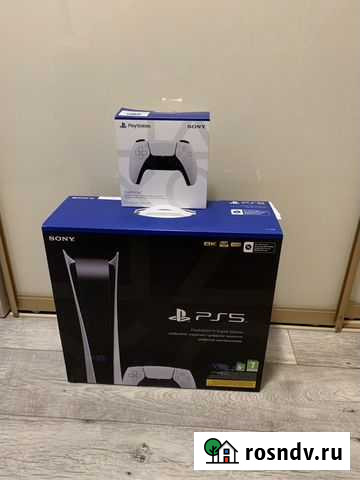 Sony PlayStation 5 DE+2геймпада+PSplus Казань - изображение 1