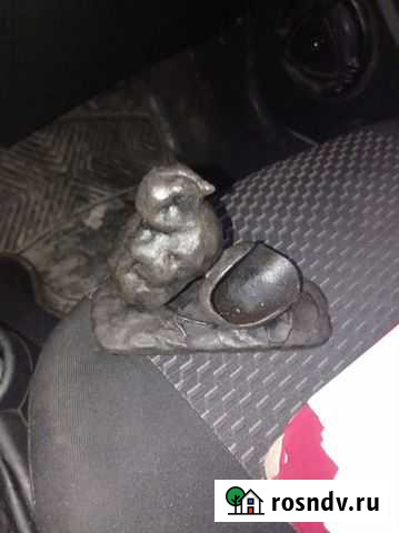 Пепельница цыплёнок Куса чугун Касли Черняховск - изображение 1