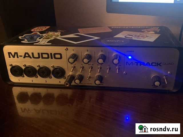 Звуковая карта m audio m-track quad Санкт-Петербург - изображение 1
