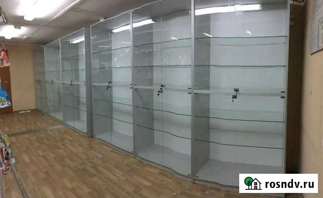 Витрины с боковыми лдсп 2100x1000x400, 3 ст. полки Нижний Новгород - изображение 1
