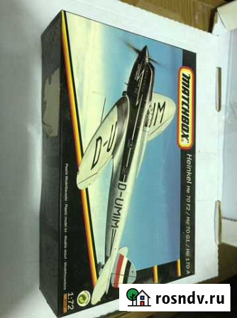 Сборная модель самолета1:72 Heinkel He70F2 Москва - изображение 1