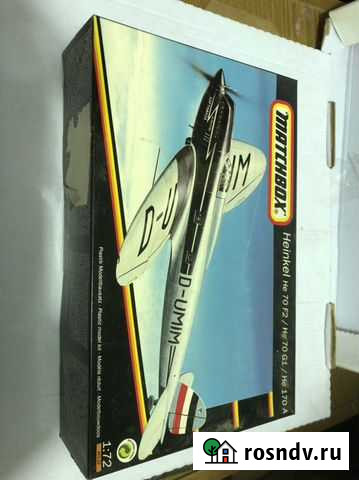 Сборная модель самолета1:72 Heinkel He70F2 Москва - изображение 1