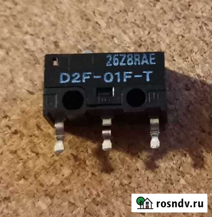 Микропереключатель Omron D2F-01F-T Челябинск - изображение 1