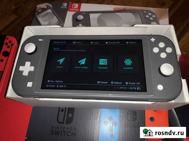 Чип Nintendo Switch Lite Hwfly + 128 Санкт-Петербург - изображение 1