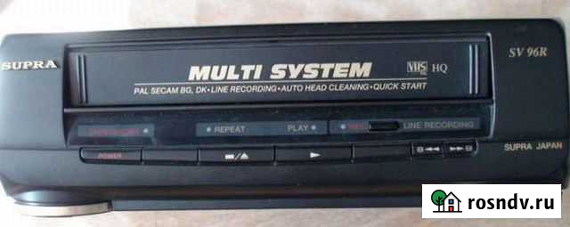 Видеомагнитофон supra СССР Батайск - изображение 1