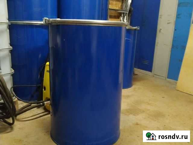 Бочка металлическая бу 200л Санкт-Петербург - изображение 1