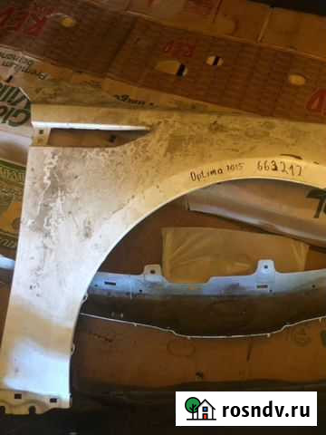 Продам бампер бу и крыло на кия оптима оригинал Смоленск - изображение 1