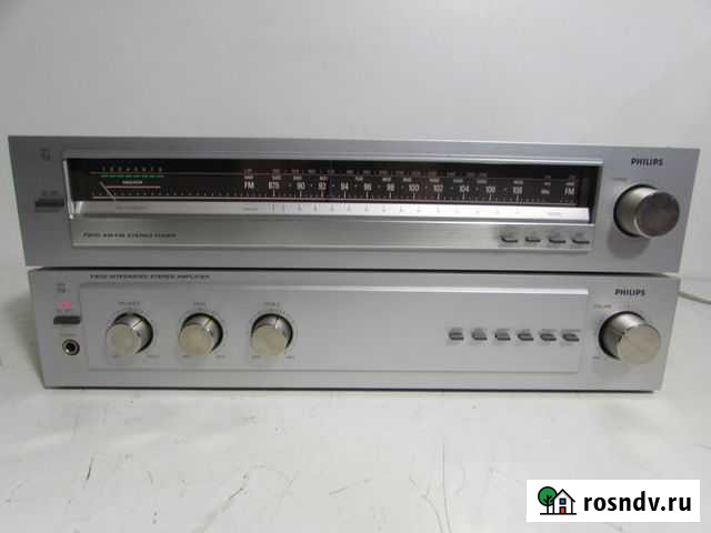 Philips F4110+F2110 Стерео Усилитель+Тюнер Санкт-Петербург - изображение 1