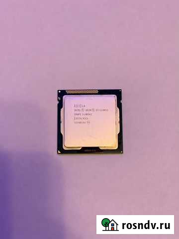 Процессор Intel Xeon E3-1240V2 LGA1155 3400MHz Санкт-Петербург - изображение 1