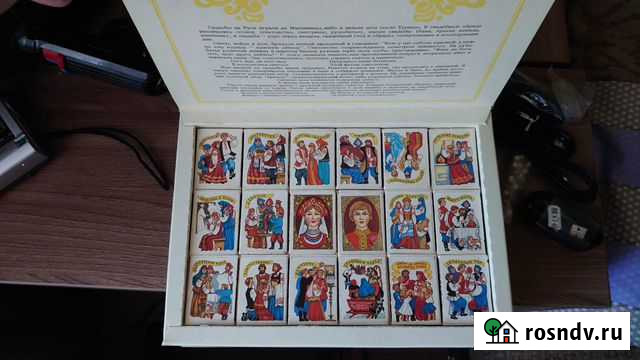 Коллекционные спички Русская свадьба Хабаровск - изображение 1