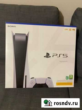 Новая Sony PlayStation 5 с дисководом (PS5BluRay) Москва - изображение 1