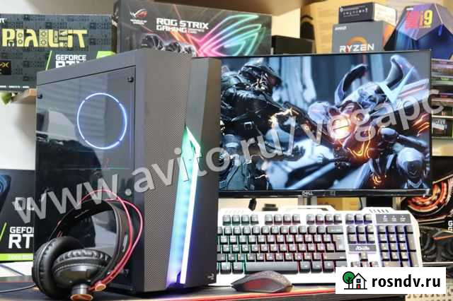 Игровой пк Ryzen 5 3500X RTX 2060 6GB 16GB RAM 240 Санкт-Петербург - изображение 1