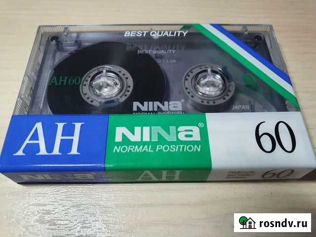 Аудиокассета Nina AH 60 Ярославль - изображение 1