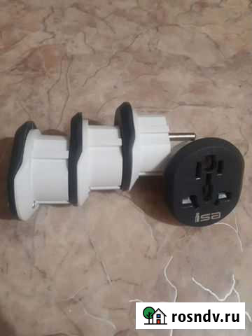 Переходник с евро вилки на обычную Казань - изображение 1