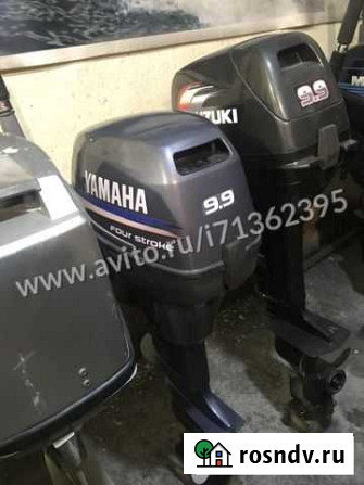 Лодочный мотор yamaha F9,9, из Японии Владивосток - изображение 1