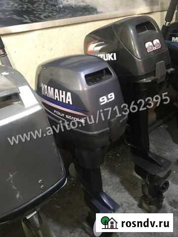 Лодочный мотор yamaha F9,9, из Японии Владивосток - изображение 1