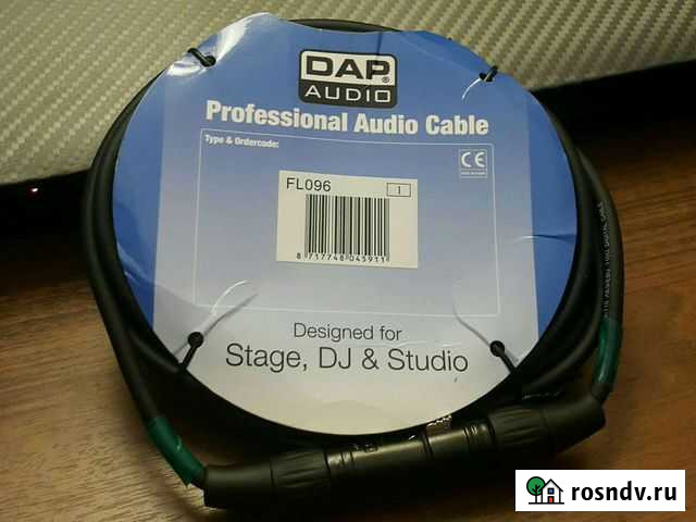 Профессиональный аудио кабель dap audio fl096 Долгопрудный - изображение 1