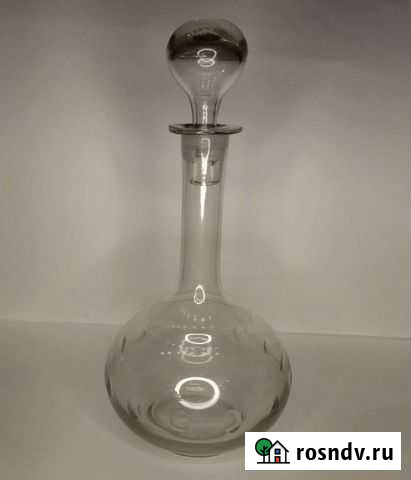 Графин старинный Мальцов до 1917г Иваново - изображение 1