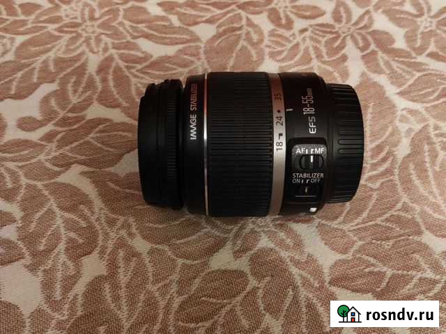 Сanon EF-S 18-55 mm 1:3.5-5.6 IS Москва - изображение 1