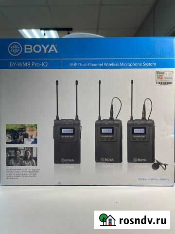 Микрофон boya BY-WM8 PRO- K2 Хабаровск - изображение 1