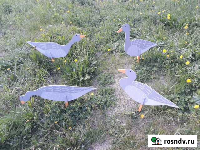 Гусиные профили серого гуся из фанеры Краснотурьинск - изображение 1