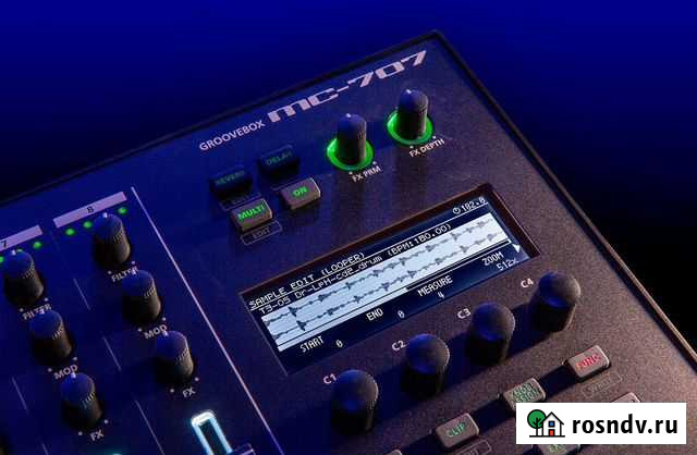 Новый Сэмплер, Грувбокс Roland MC-707 Москва - изображение 1