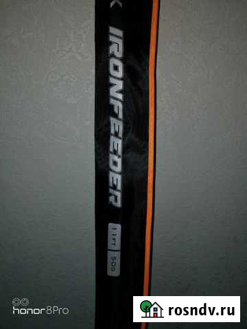 Фидерное удилище zemex iron 3,3 до 50 гр Барнаул - изображение 1